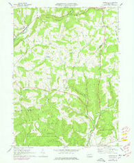 Lairdsville Pennsylvania Historical topographic map, 1:24000 scale, 7.5 X 7.5 Minute, Year 1968