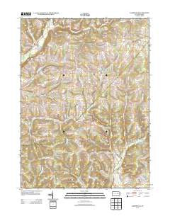 Lairdsville Pennsylvania Historical topographic map, 1:24000 scale, 7.5 X 7.5 Minute, Year 2013
