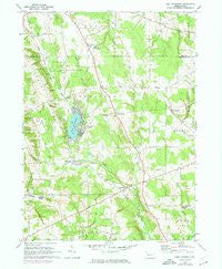 Lake Canadohta Pennsylvania Historical topographic map, 1:24000 scale, 7.5 X 7.5 Minute, Year 1967
