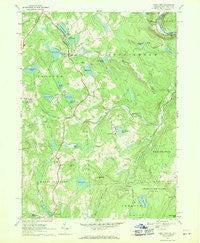 Lake Como Pennsylvania Historical topographic map, 1:24000 scale, 7.5 X 7.5 Minute, Year 1968