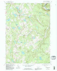 Lake Como Pennsylvania Historical topographic map, 1:24000 scale, 7.5 X 7.5 Minute, Year 1992