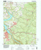 Lake Lynn Pennsylvania Historical topographic map, 1:24000 scale, 7.5 X 7.5 Minute, Year 1997