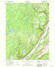 Lake Maskenozha Pennsylvania Historical topographic map, 1:24000 scale, 7.5 X 7.5 Minute, Year 1954