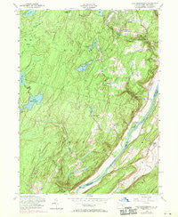 Lake Maskenozha Pennsylvania Historical topographic map, 1:24000 scale, 7.5 X 7.5 Minute, Year 1954