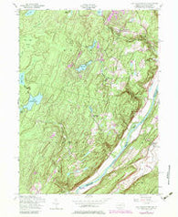 Lake Maskenozha Pennsylvania Historical topographic map, 1:24000 scale, 7.5 X 7.5 Minute, Year 1954
