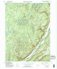 Lake Maskenozha Pennsylvania Historical topographic map, 1:24000 scale, 7.5 X 7.5 Minute, Year 1994