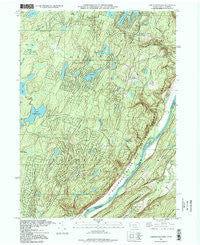 Lake Maskenozha Pennsylvania Historical topographic map, 1:24000 scale, 7.5 X 7.5 Minute, Year 1995