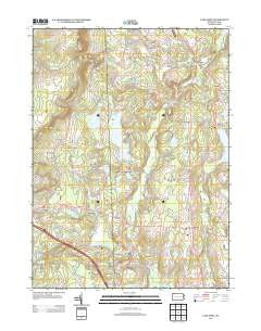 Lake Ariel Pennsylvania Historical topographic map, 1:24000 scale, 7.5 X 7.5 Minute, Year 2013