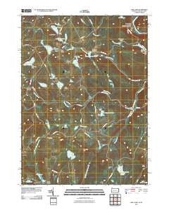 Lake Como Pennsylvania Historical topographic map, 1:24000 scale, 7.5 X 7.5 Minute, Year 2010