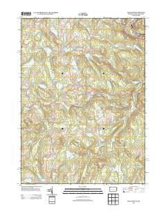 Lake Como Pennsylvania Historical topographic map, 1:24000 scale, 7.5 X 7.5 Minute, Year 2013