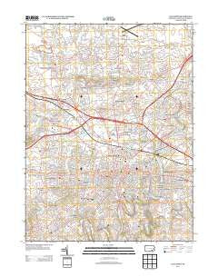 Lancaster Pennsylvania Historical topographic map, 1:24000 scale, 7.5 X 7.5 Minute, Year 2013