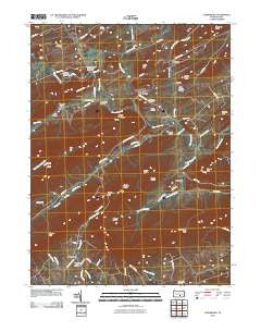 Landisburg Pennsylvania Historical topographic map, 1:24000 scale, 7.5 X 7.5 Minute, Year 2010