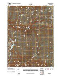 Laporte Pennsylvania Historical topographic map, 1:24000 scale, 7.5 X 7.5 Minute, Year 2010