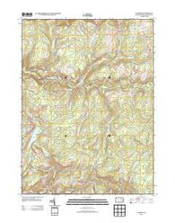 Laporte Pennsylvania Historical topographic map, 1:24000 scale, 7.5 X 7.5 Minute, Year 2013