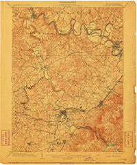 Latrobe Pennsylvania Historical topographic map, 1:62500 scale, 15 X 15 Minute, Year 1903