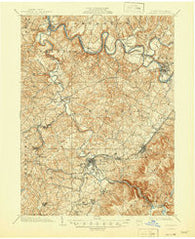 Latrobe Pennsylvania Historical topographic map, 1:62500 scale, 15 X 15 Minute, Year 1903