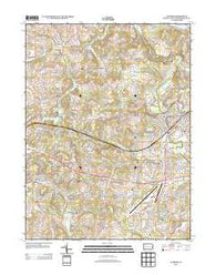 Latrobe Pennsylvania Historical topographic map, 1:24000 scale, 7.5 X 7.5 Minute, Year 2013