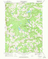 Laurel Lake Pennsylvania Historical topographic map, 1:24000 scale, 7.5 X 7.5 Minute, Year 1968