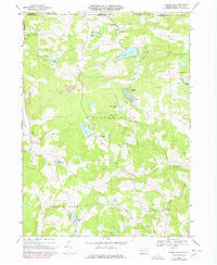 Laurel Lake Pennsylvania Historical topographic map, 1:24000 scale, 7.5 X 7.5 Minute, Year 1968