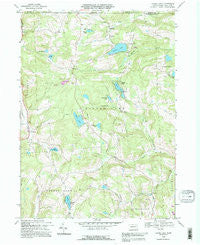Laurel Lake Pennsylvania Historical topographic map, 1:24000 scale, 7.5 X 7.5 Minute, Year 1992