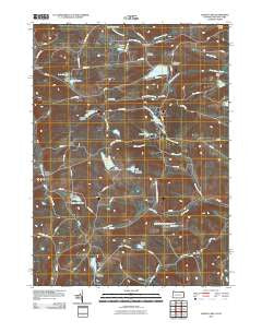 Laurel Lake Pennsylvania Historical topographic map, 1:24000 scale, 7.5 X 7.5 Minute, Year 2010