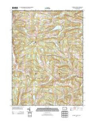 Laurel Lake Pennsylvania Historical topographic map, 1:24000 scale, 7.5 X 7.5 Minute, Year 2013