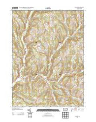 Lawton Pennsylvania Historical topographic map, 1:24000 scale, 7.5 X 7.5 Minute, Year 2013