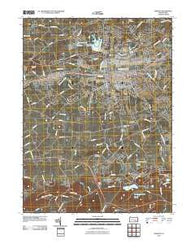 Lebanon Pennsylvania Historical topographic map, 1:24000 scale, 7.5 X 7.5 Minute, Year 2010