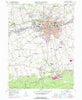 Lebanon Pennsylvania Historical topographic map, 1:24000 scale, 7.5 X 7.5 Minute, Year 1955