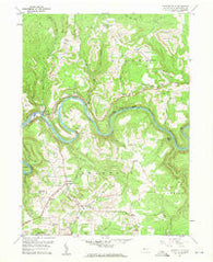 Lecontes Mills Pennsylvania Historical topographic map, 1:24000 scale, 7.5 X 7.5 Minute, Year 1959