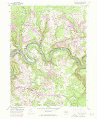Lecontes Mills Pennsylvania Historical topographic map, 1:24000 scale, 7.5 X 7.5 Minute, Year 1959