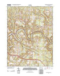 Lecontes Mills Pennsylvania Historical topographic map, 1:24000 scale, 7.5 X 7.5 Minute, Year 2013