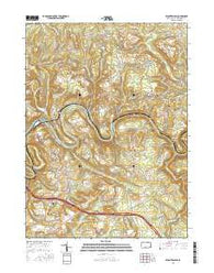 Lecontes Mills Pennsylvania Current topographic map, 1:24000 scale, 7.5 X 7.5 Minute, Year 2016