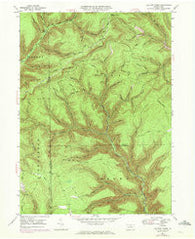 Lee Fire Tower Pennsylvania Historical topographic map, 1:24000 scale, 7.5 X 7.5 Minute, Year 1947