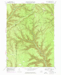 Lee Fire Tower Pennsylvania Historical topographic map, 1:24000 scale, 7.5 X 7.5 Minute, Year 1947