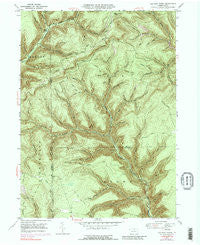 Lee Fire Tower Pennsylvania Historical topographic map, 1:24000 scale, 7.5 X 7.5 Minute, Year 1947
