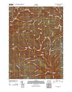 Lee Fire Tower Pennsylvania Historical topographic map, 1:24000 scale, 7.5 X 7.5 Minute, Year 2010
