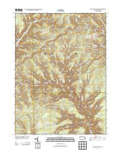 Lee Fire Tower Pennsylvania Historical topographic map, 1:24000 scale, 7.5 X 7.5 Minute, Year 2013