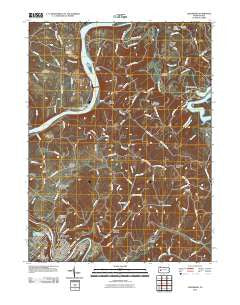 Leechburg Pennsylvania Historical topographic map, 1:24000 scale, 7.5 X 7.5 Minute, Year 2010
