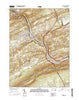 Lehighton Pennsylvania Current topographic map, 1:24000 scale, 7.5 X 7.5 Minute, Year 2016