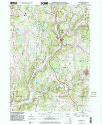 Lenoxville Pennsylvania Historical topographic map, 1:24000 scale, 7.5 X 7.5 Minute, Year 1999