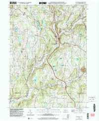 Lenoxville Pennsylvania Historical topographic map, 1:24000 scale, 7.5 X 7.5 Minute, Year 1999