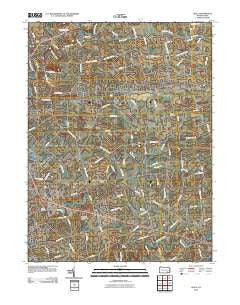 Leola Pennsylvania Historical topographic map, 1:24000 scale, 7.5 X 7.5 Minute, Year 2010