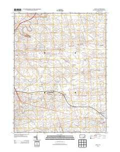 Leola Pennsylvania Historical topographic map, 1:24000 scale, 7.5 X 7.5 Minute, Year 2013