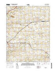 Leola Pennsylvania Current topographic map, 1:24000 scale, 7.5 X 7.5 Minute, Year 2016