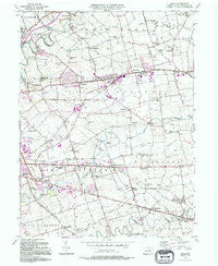 Leola Pennsylvania Historical topographic map, 1:24000 scale, 7.5 X 7.5 Minute, Year 1992