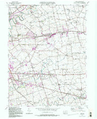 Leola Pennsylvania Historical topographic map, 1:24000 scale, 7.5 X 7.5 Minute, Year 1992