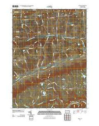 Leroy Pennsylvania Historical topographic map, 1:24000 scale, 7.5 X 7.5 Minute, Year 2010