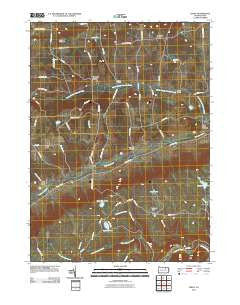 Leroy Pennsylvania Historical topographic map, 1:24000 scale, 7.5 X 7.5 Minute, Year 2010
