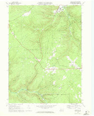 Lewis Run Pennsylvania Historical topographic map, 1:24000 scale, 7.5 X 7.5 Minute, Year 1969